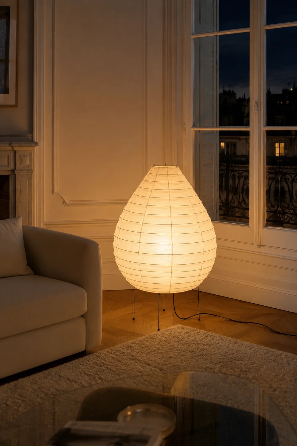 Akari 23N Floor Lamp - Lumpaz