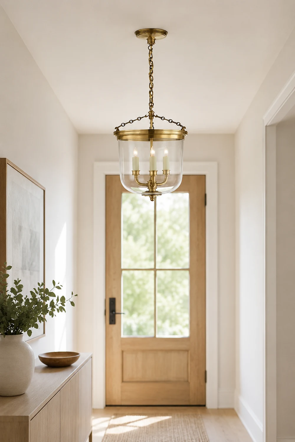 Thomas OBrien Merchant Brass Pendant Light - Lumpaz