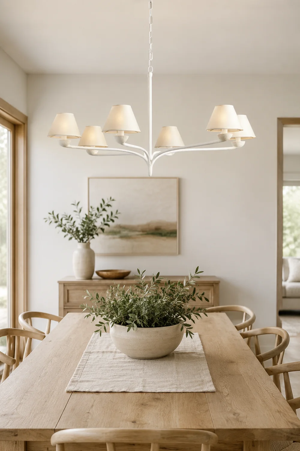 Dorsey Round 6-Light Chandelier - Lumpaz