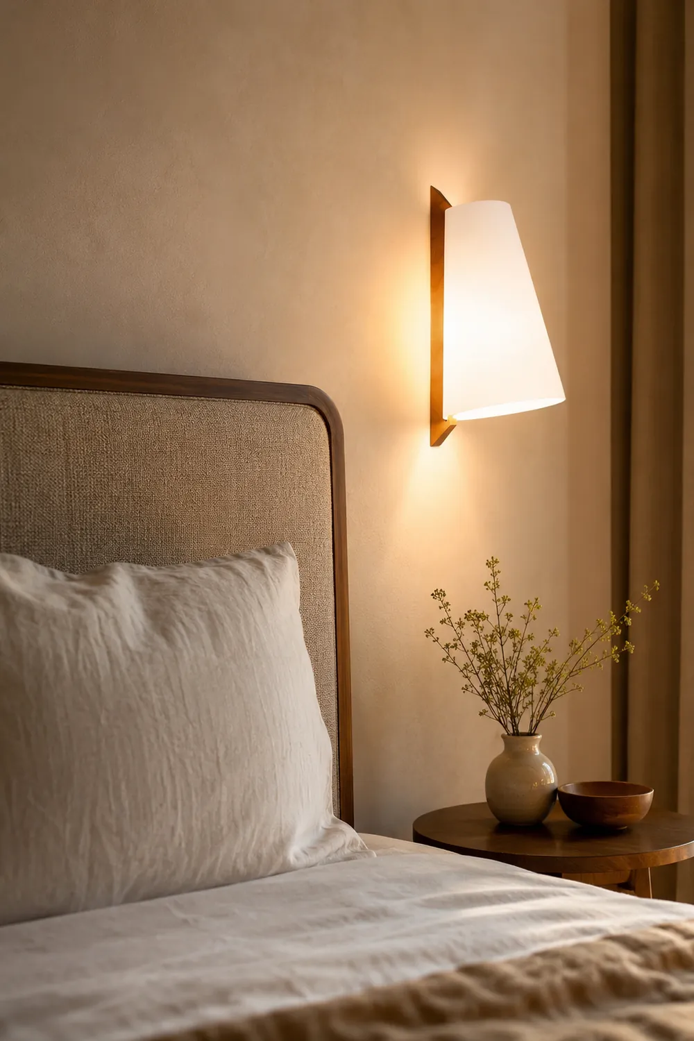Lupe Wooden Wall Light - Lumpaz