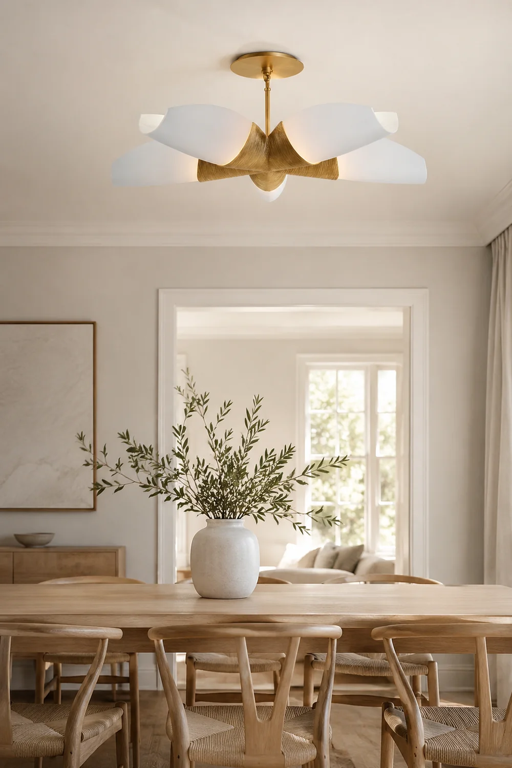 Utopia Five Arm Chandelier - Lumpaz