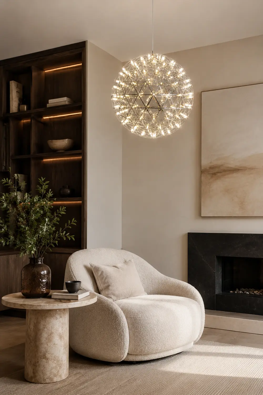 Raimond II Spherical Pendant Lamp - Lumpaz