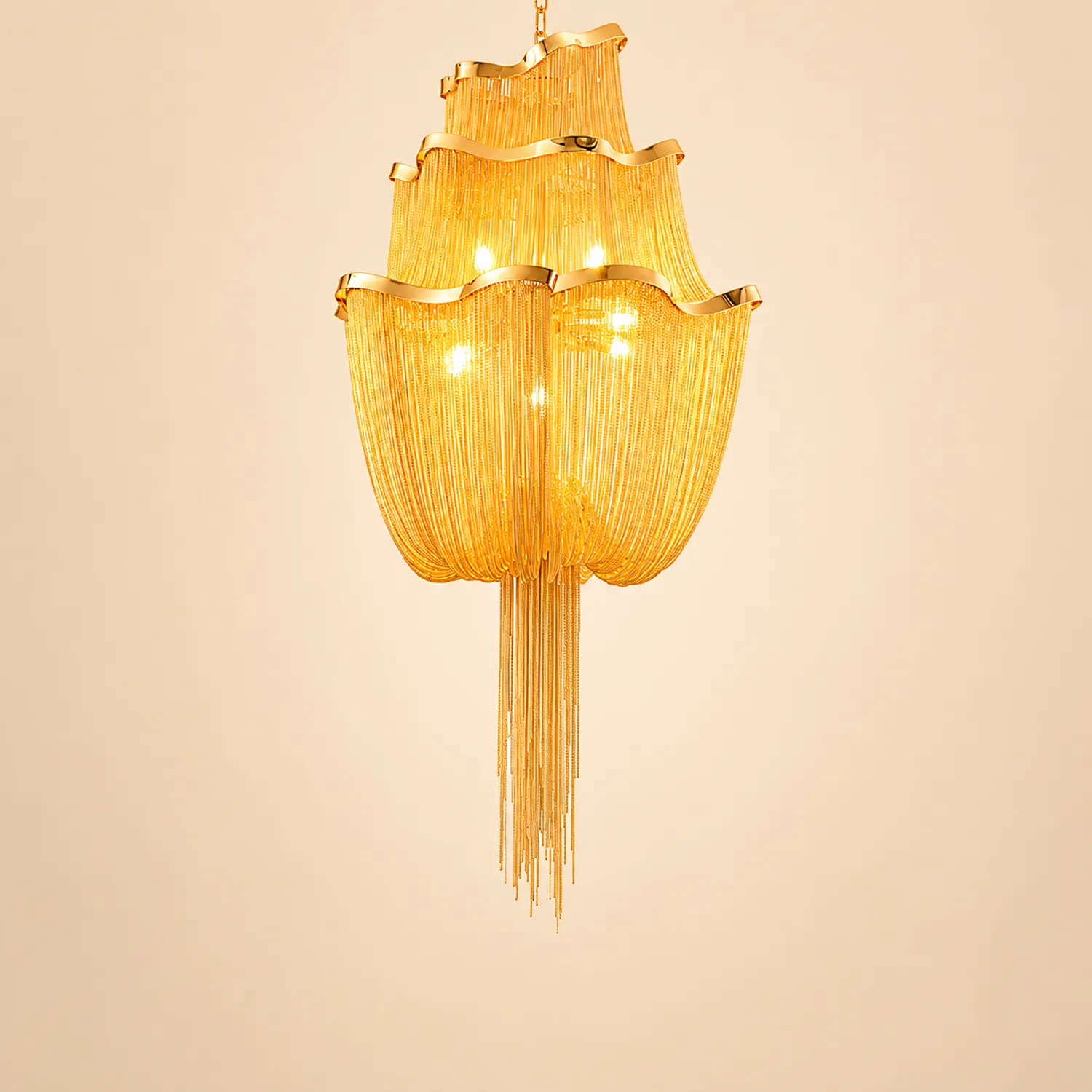 Chains Shimmering Chandelier - Lumpaz