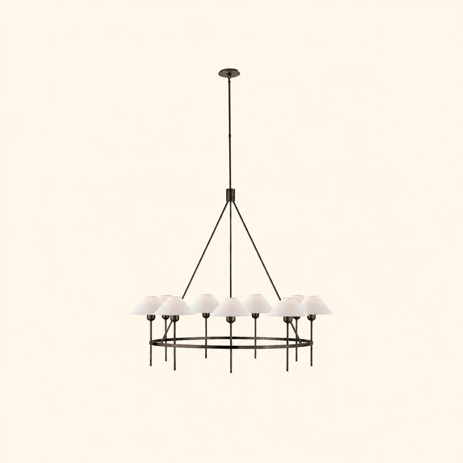 Hackney Industrial Cage Chandelier - Lumpaz