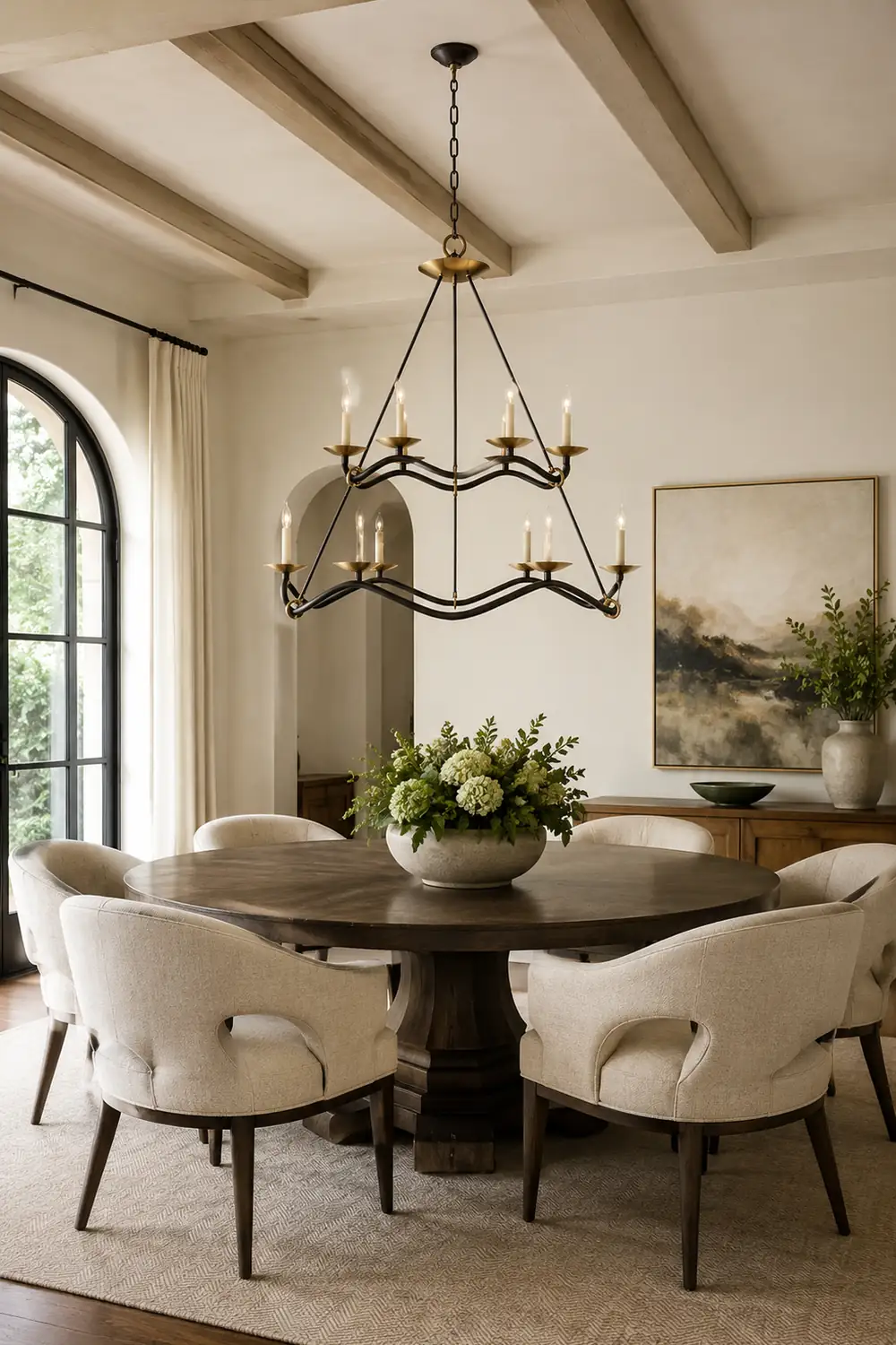 Choros Double Layer Chandelier - Lumpaz