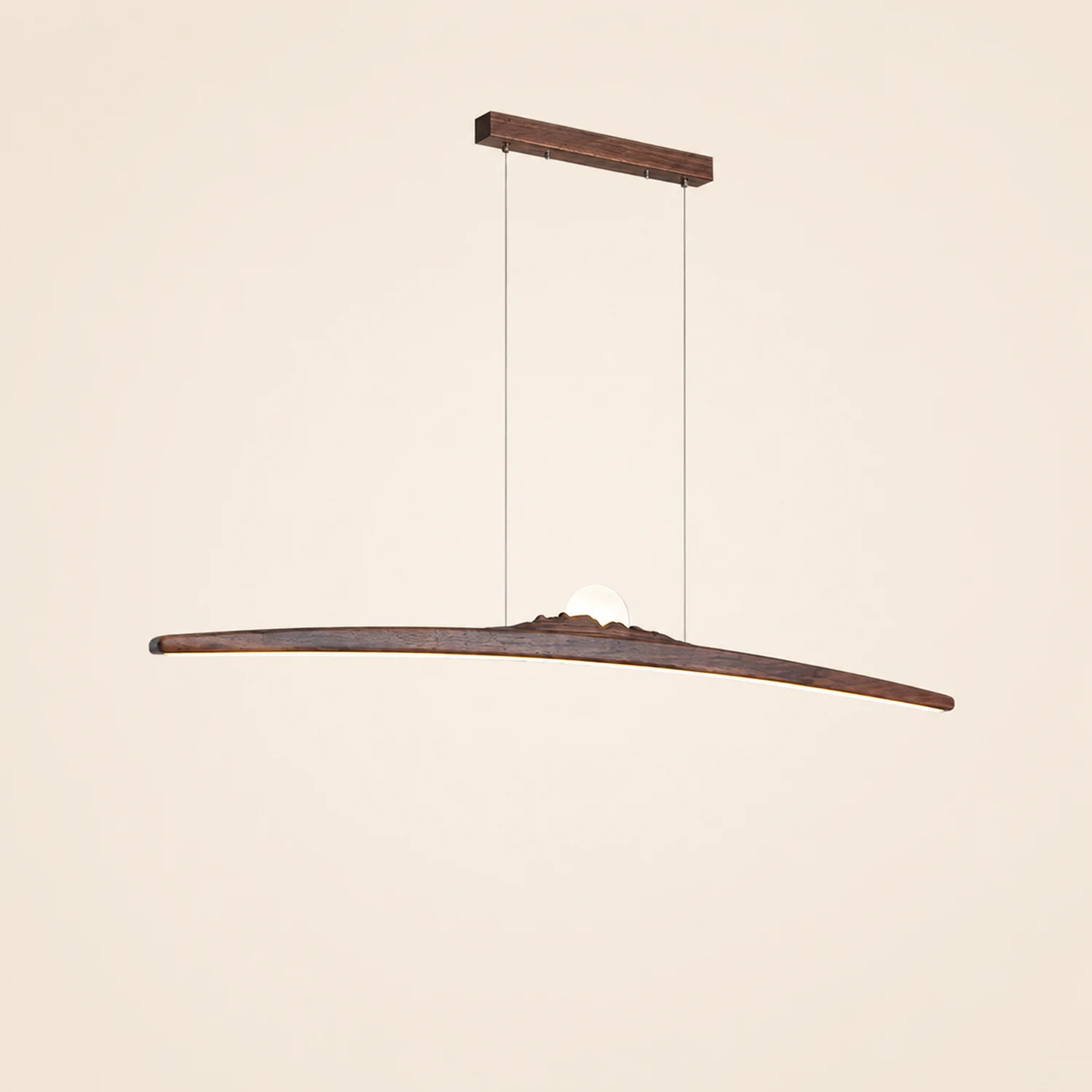 Walnut Long Island Pendant Lamp - Lumpaz