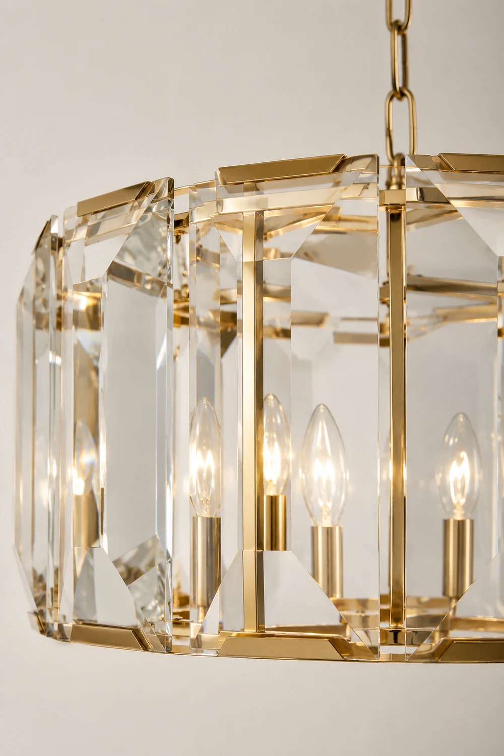 Crystal Rectangular Chandelier - Lumpaz