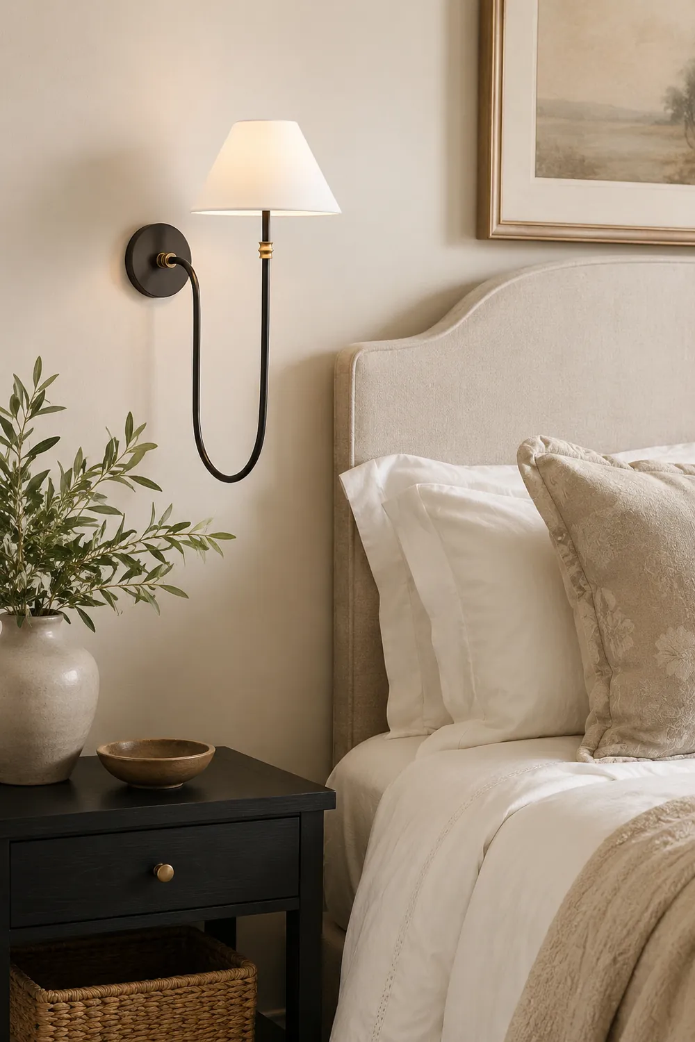 Collins Shaded Wall Light - Lumpaz