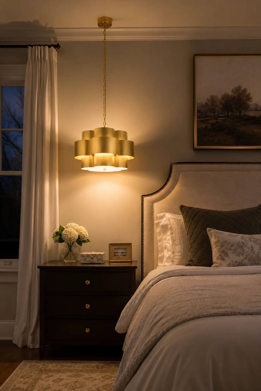 Arabelle Gold Pendant Lamp - Lumpaz