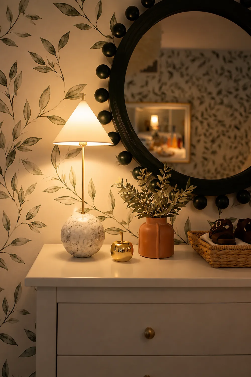 Cleo Orb Base Table Lamp - Lumpaz