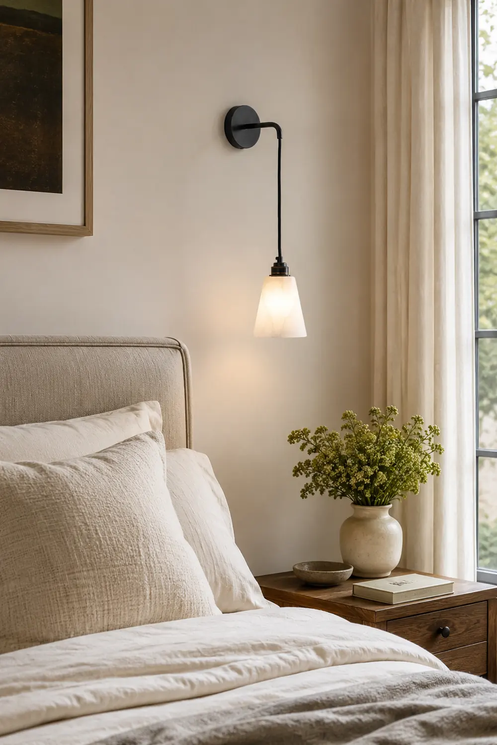 Droplet Alabaster Wall Lamp - Lumpaz