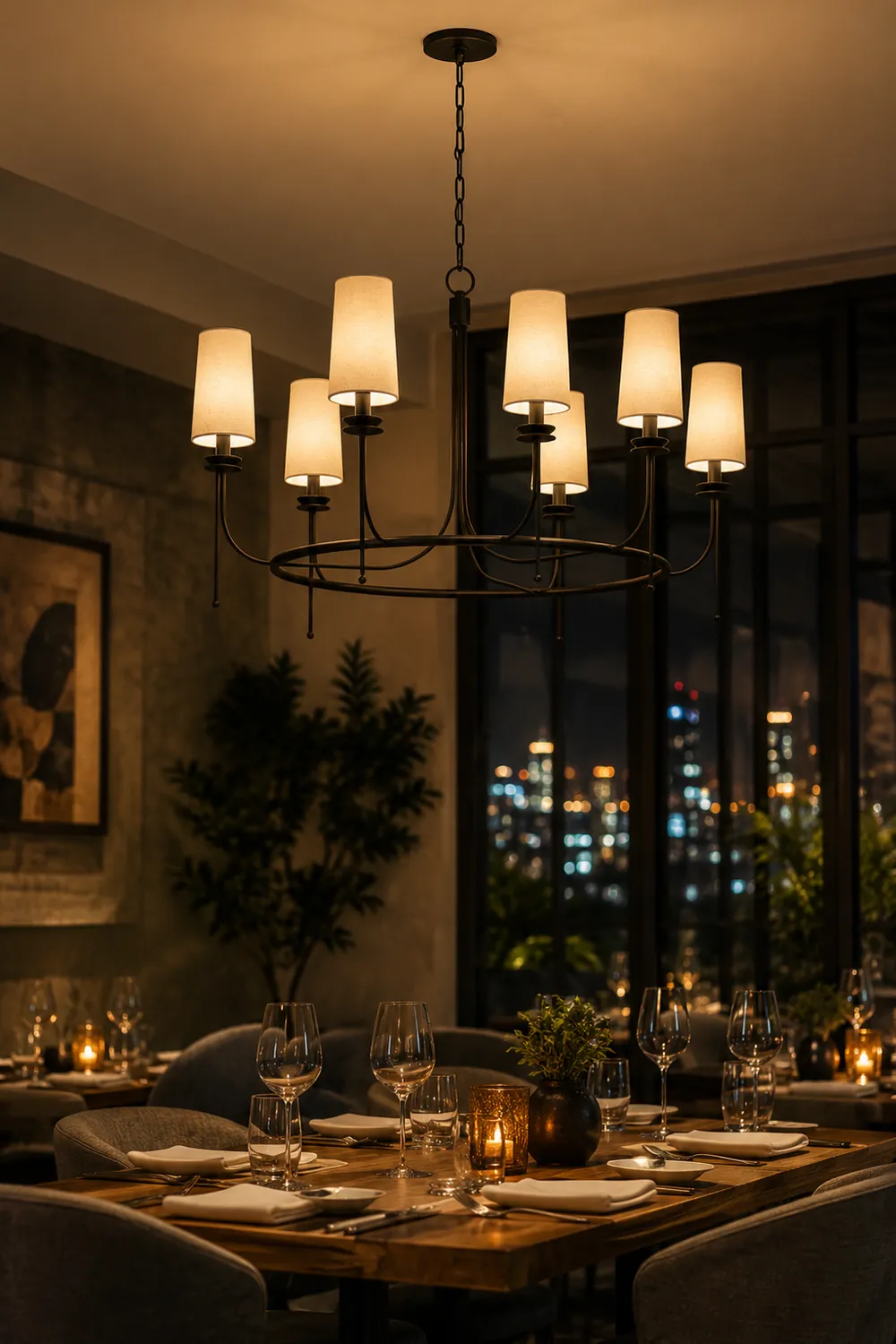 Calder Chandelier - Lumpaz