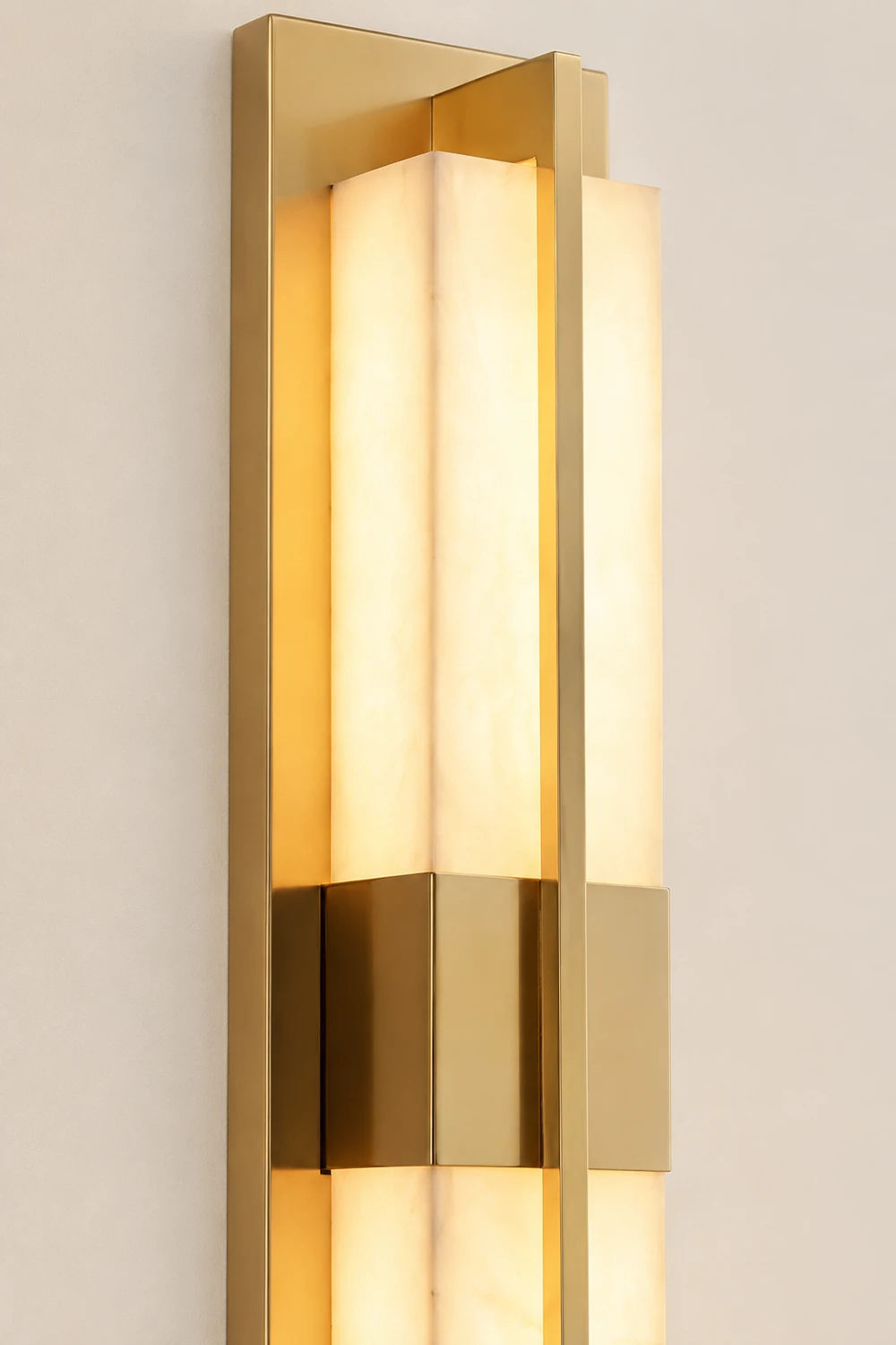 Polished Brass Lumina Outdoor Wall Lamp - Lumpaz
