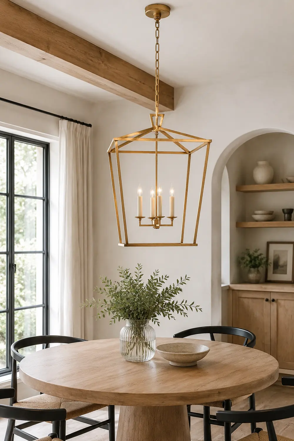 Gold Lantern Pendant Chandelier - Lumpaz