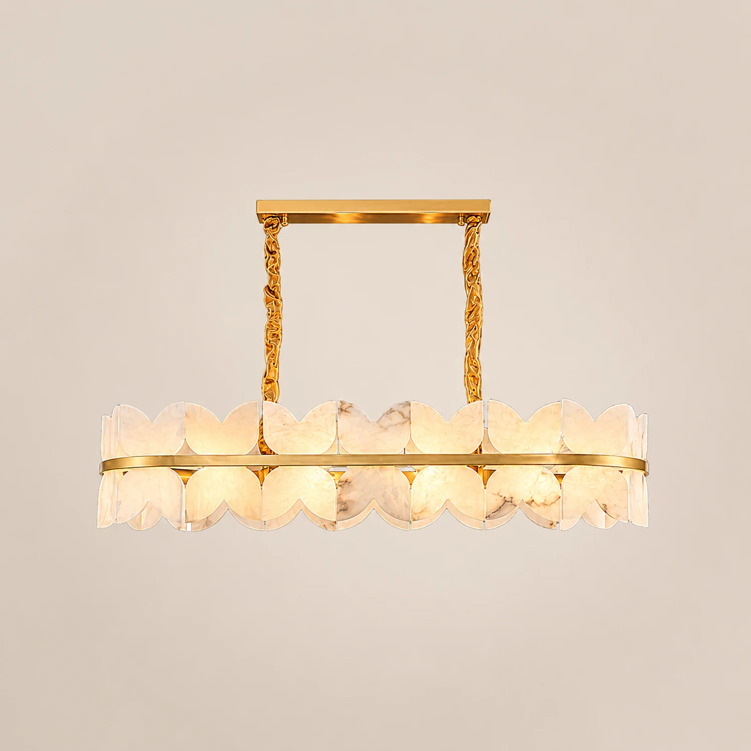 Patanga Alabaster Butterfly Chandelier - Lumpaz