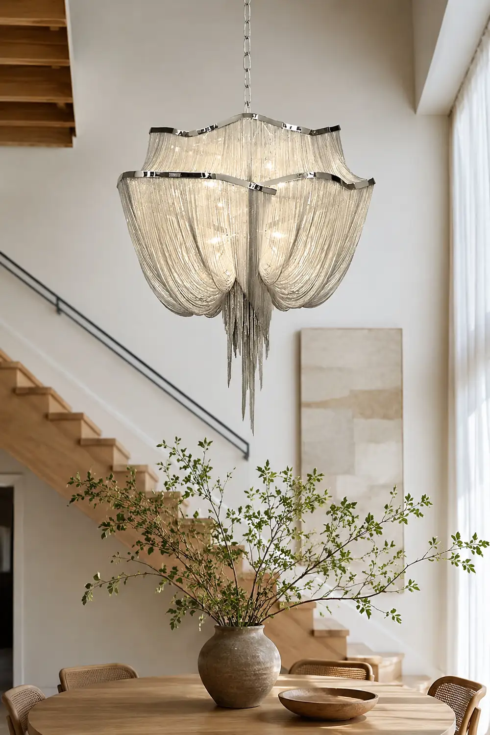 Chains Shimmering Chandelier - Lumpaz