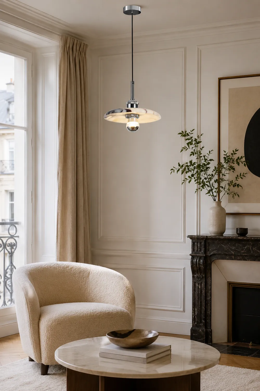 Marble Stripe Pendant Light - Lumpaz