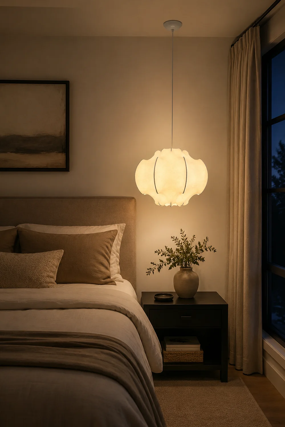 Modern Simple Creative Silk Chandelier - Lumpaz