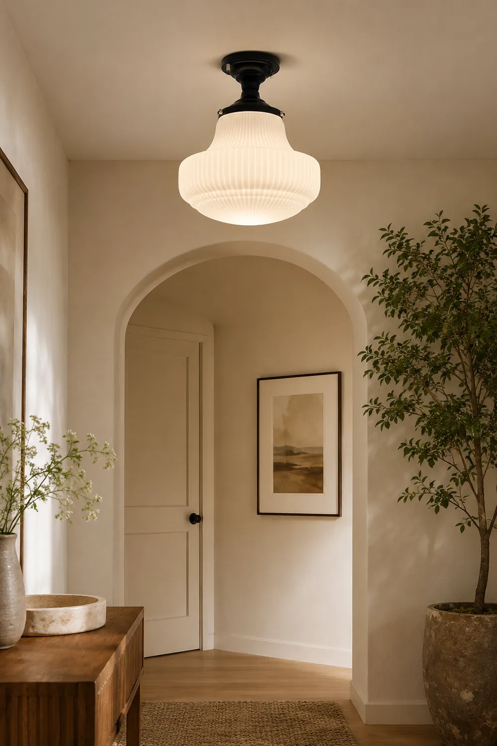 Schoolhouse Ceiling Light - Lumpaz