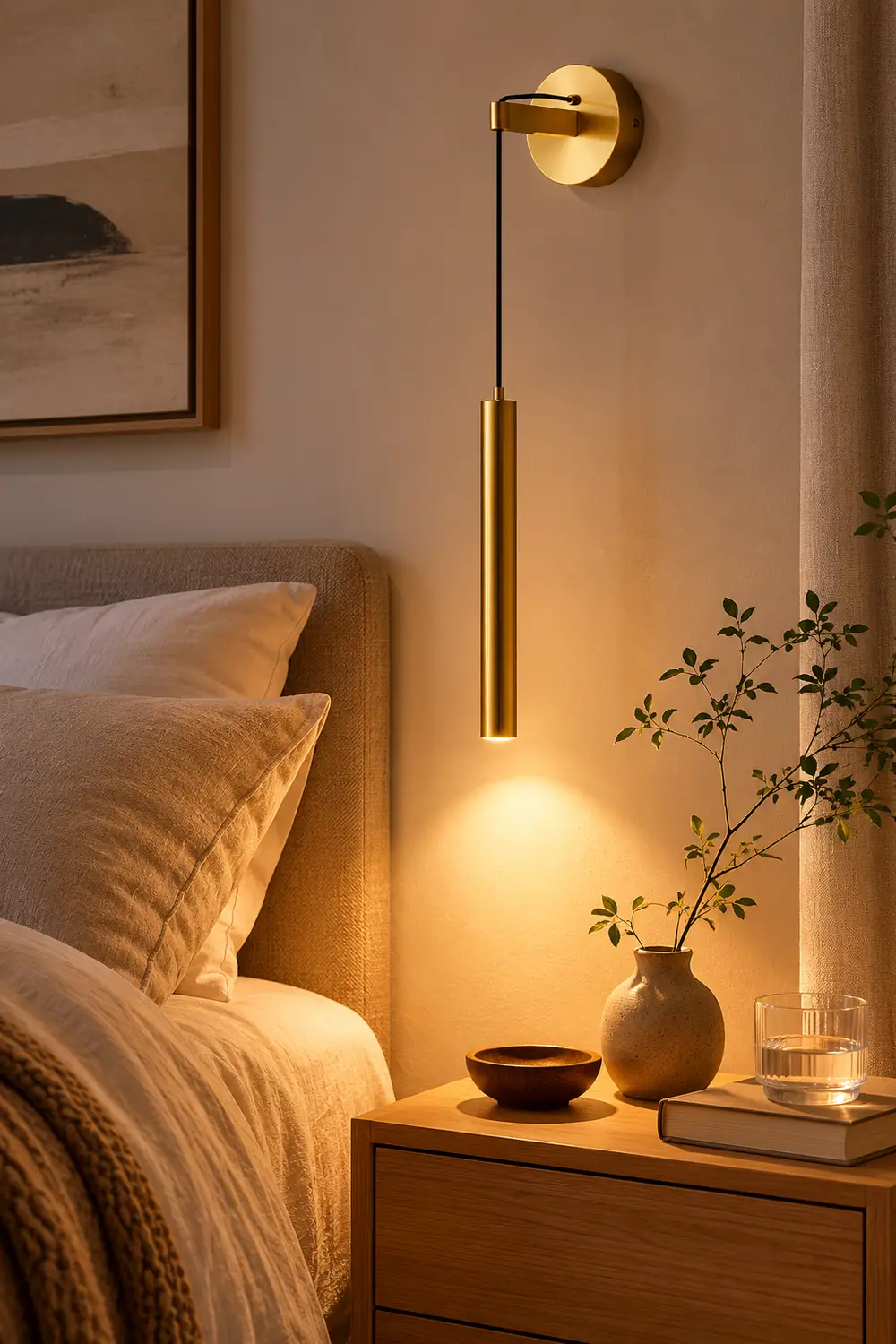 Brass Line Wall Sconce - Lumpaz