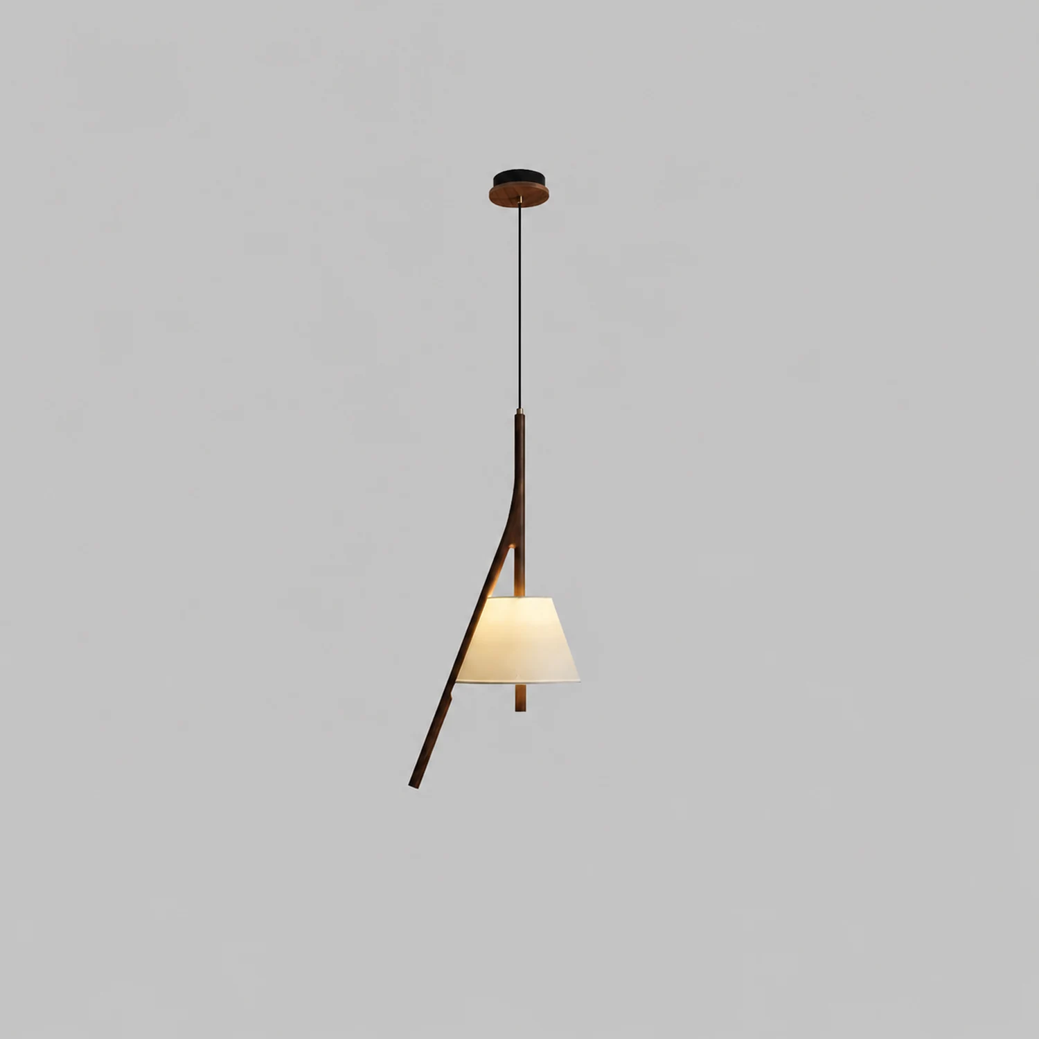 Nanzhi Wood Pendant Lamp - Lumpaz