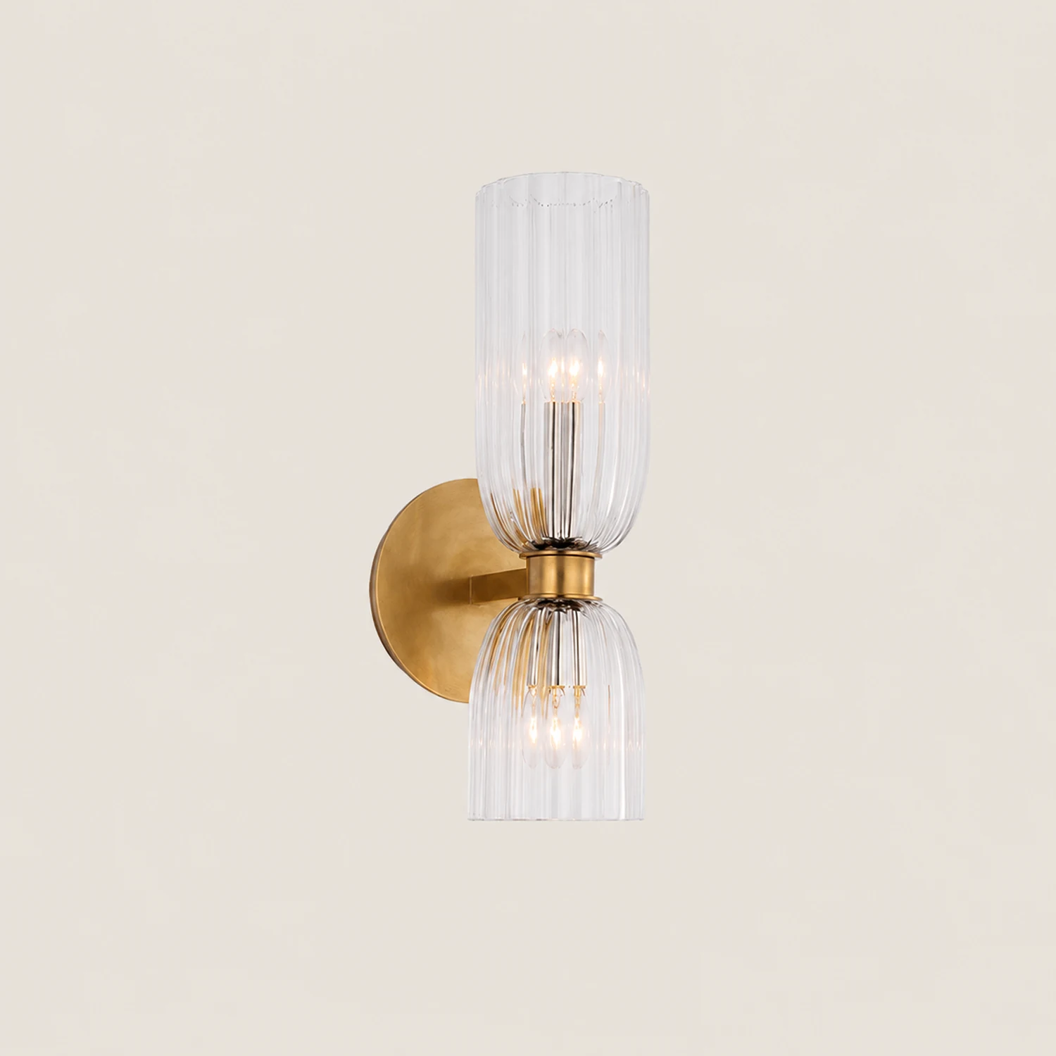 Asalea Double Bath Wall Sconce - Lumpaz