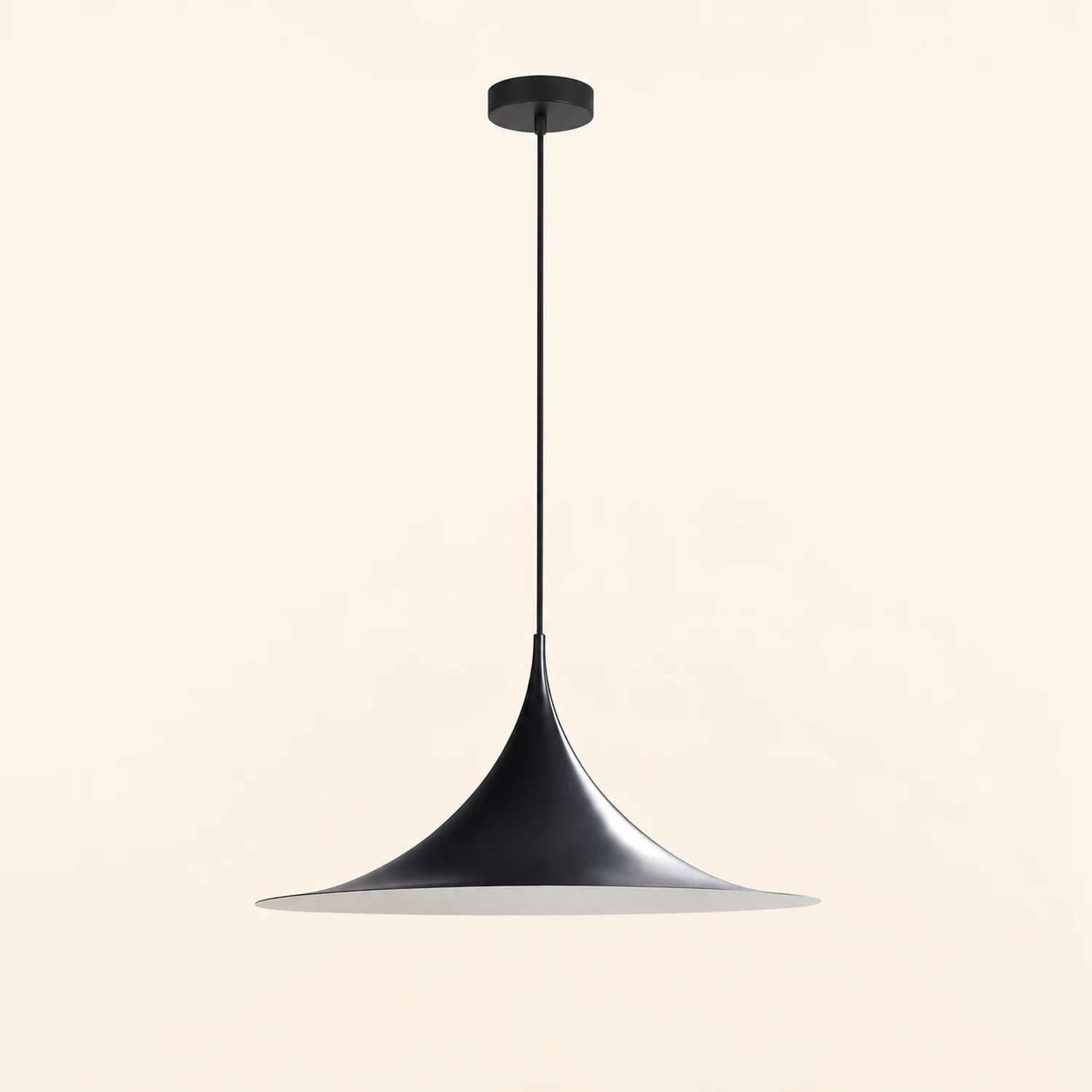 Modern trumpet metal Pendant Lamp - Lumpaz