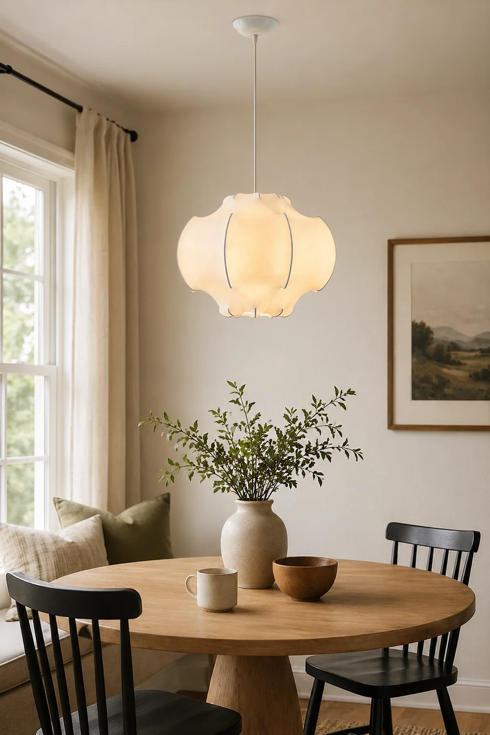 Modern Simple Creative Silk Chandelier - Lumpaz
