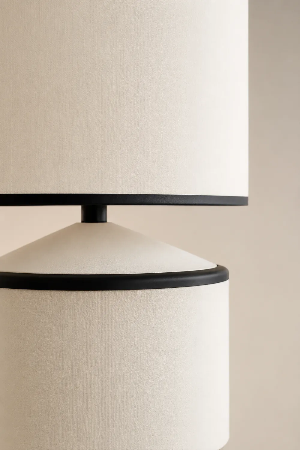 Cyls Minimalist Drum Shade Table Lamp - Lumpaz