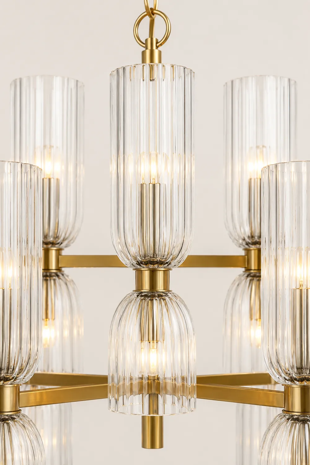 Asalea Double Layer Chandelier - Lumpaz