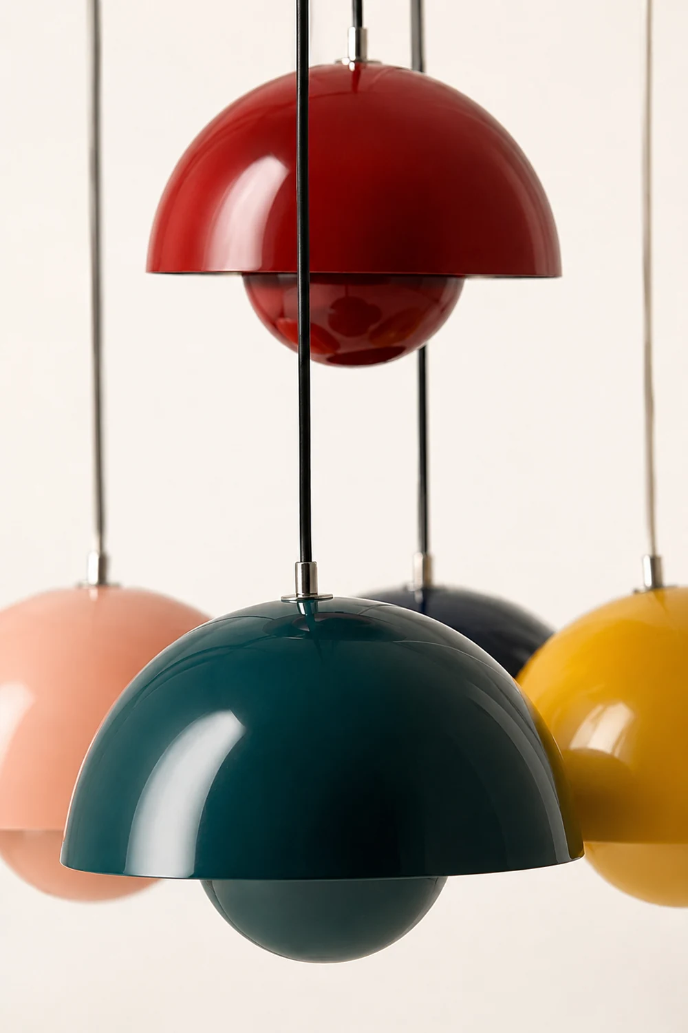 Flowerpot Colorful Pendant Lamp - Lumpaz