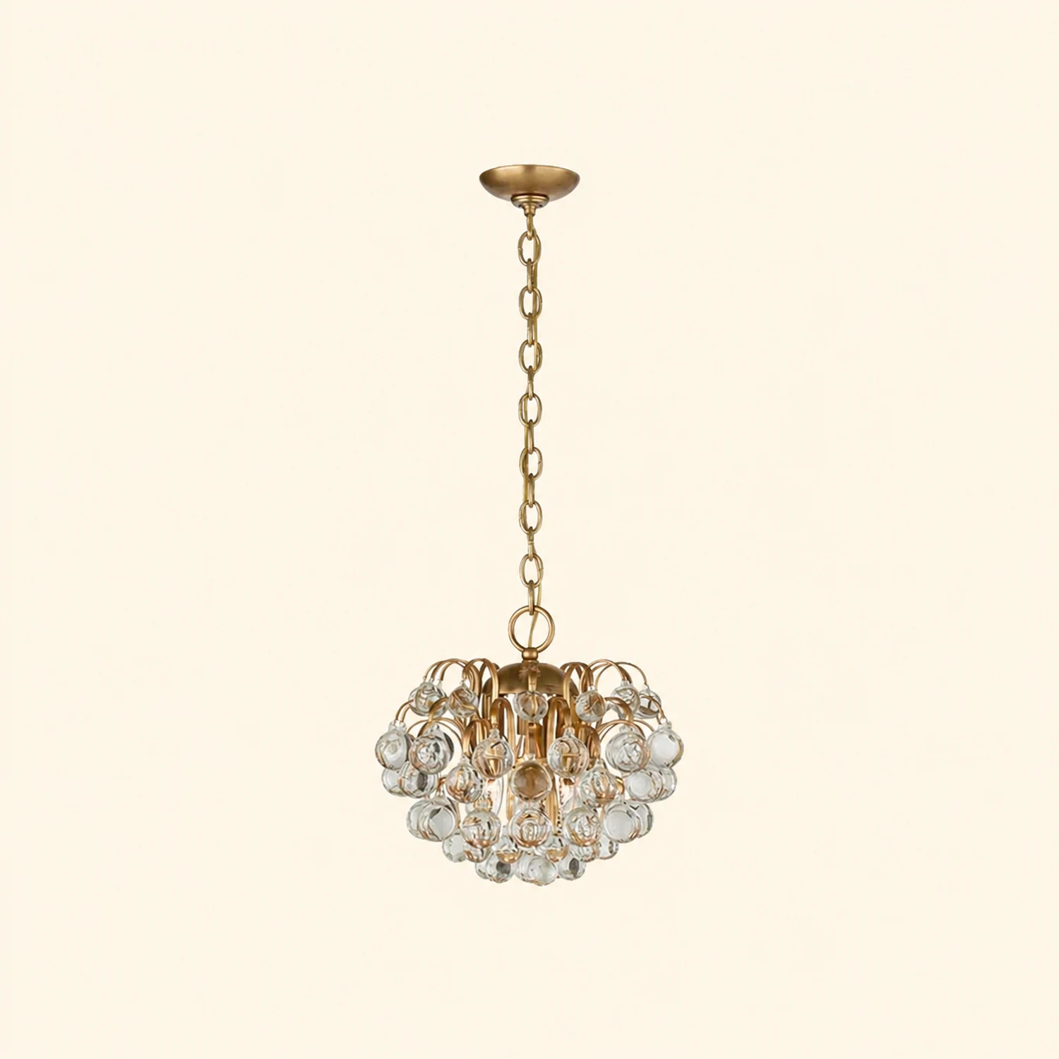 Bellvale Small Glass Chandelier - Lumpaz