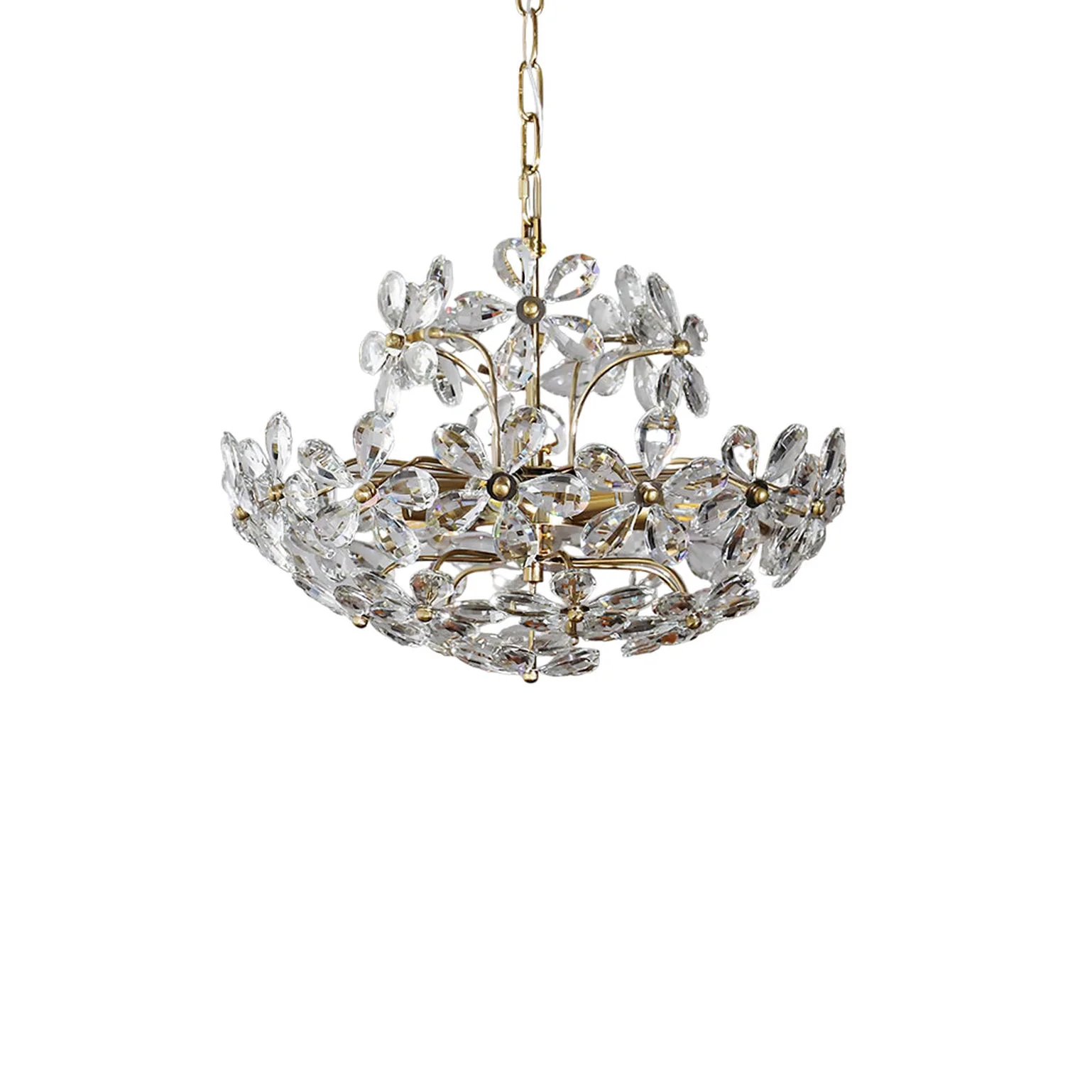 Blossom Crystal Flower Chandelier - Lumpaz