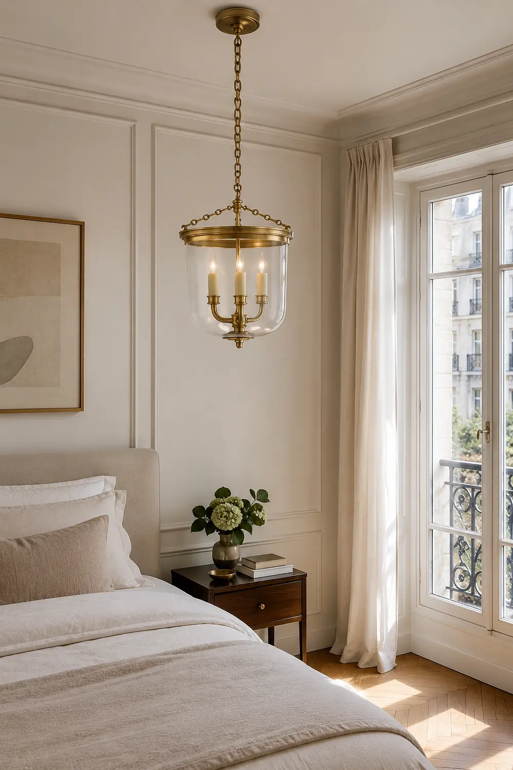 Thomas OBrien Merchant Brass Pendant Light - Lumpaz