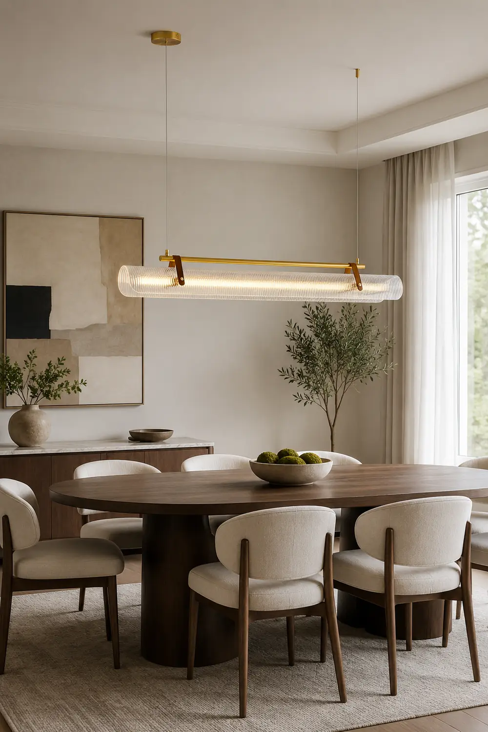 Nami Linear Chandelier - Lumpaz