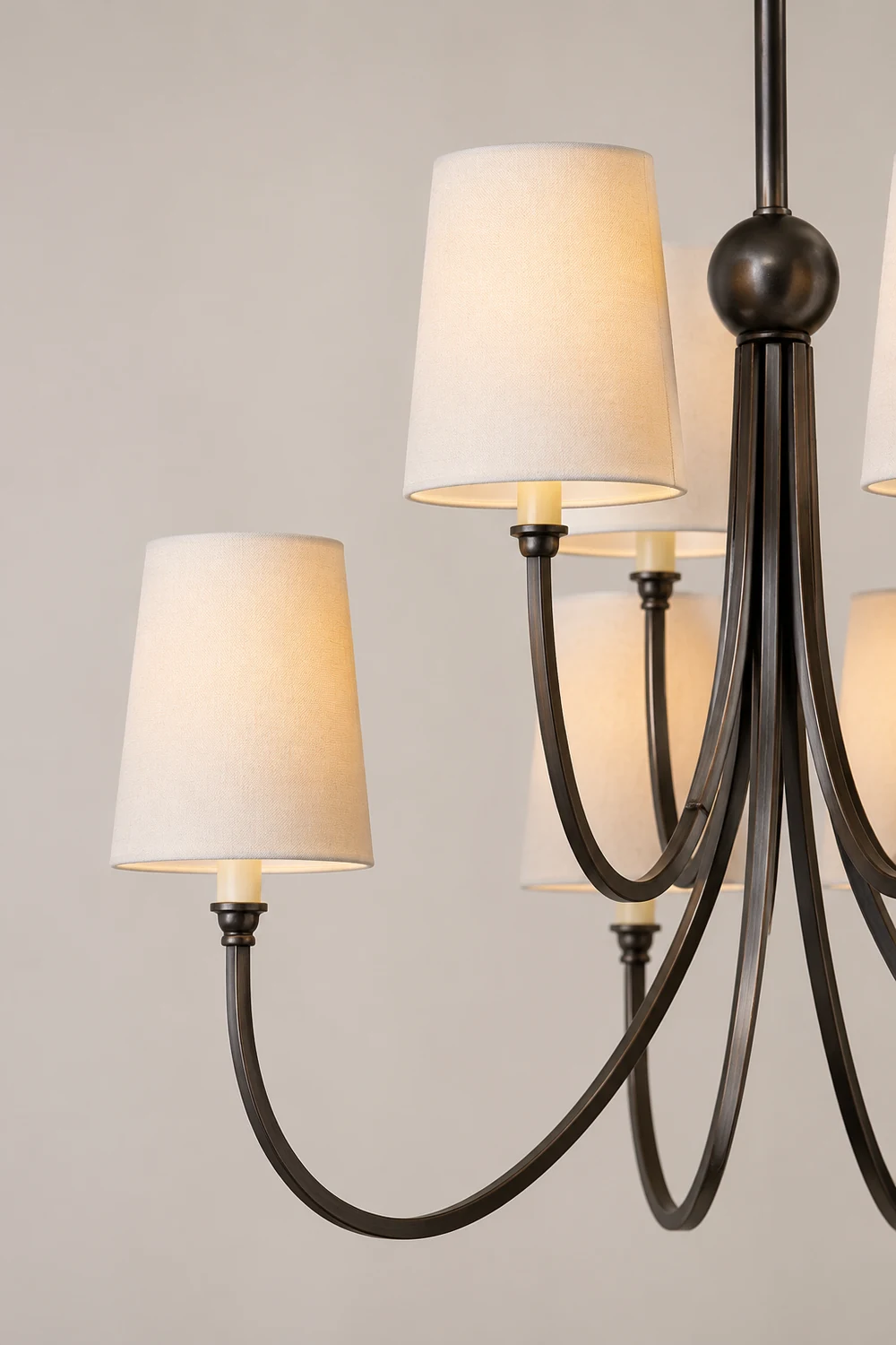 Classic extra large reed chandelier - Lumpaz
