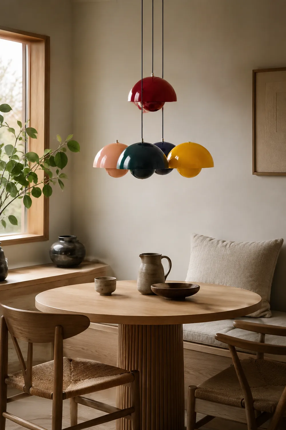 Flowerpot Colorful Pendant Lamp - Lumpaz