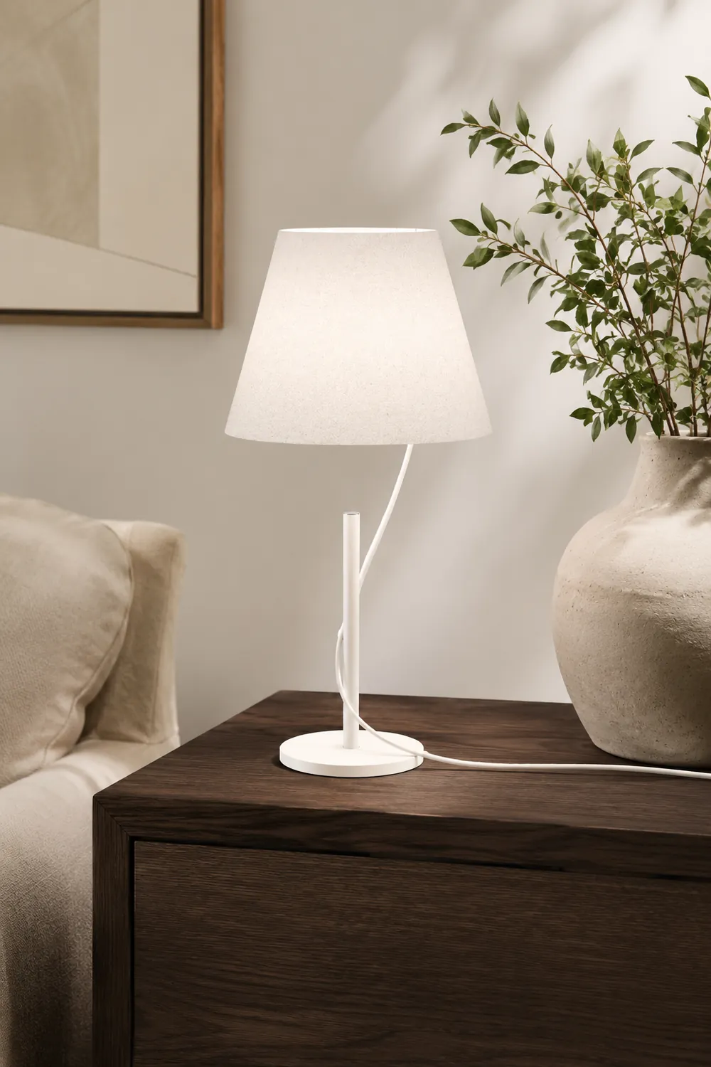 slim line hover LED table lamp - Lumpaz