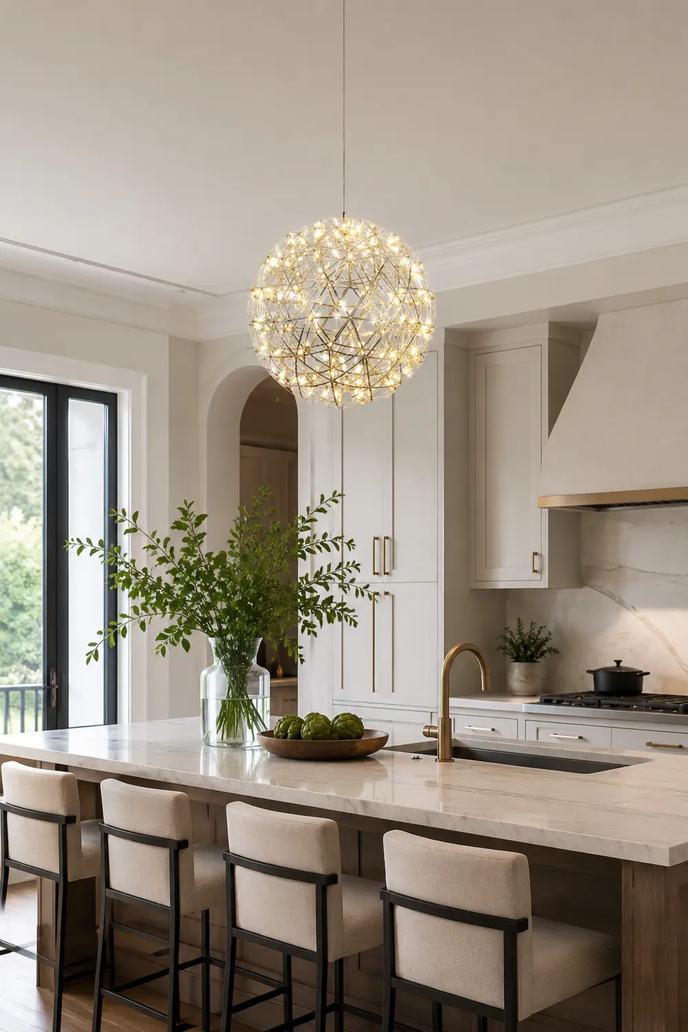 Raimond II Spherical Pendant Lamp - Lumpaz