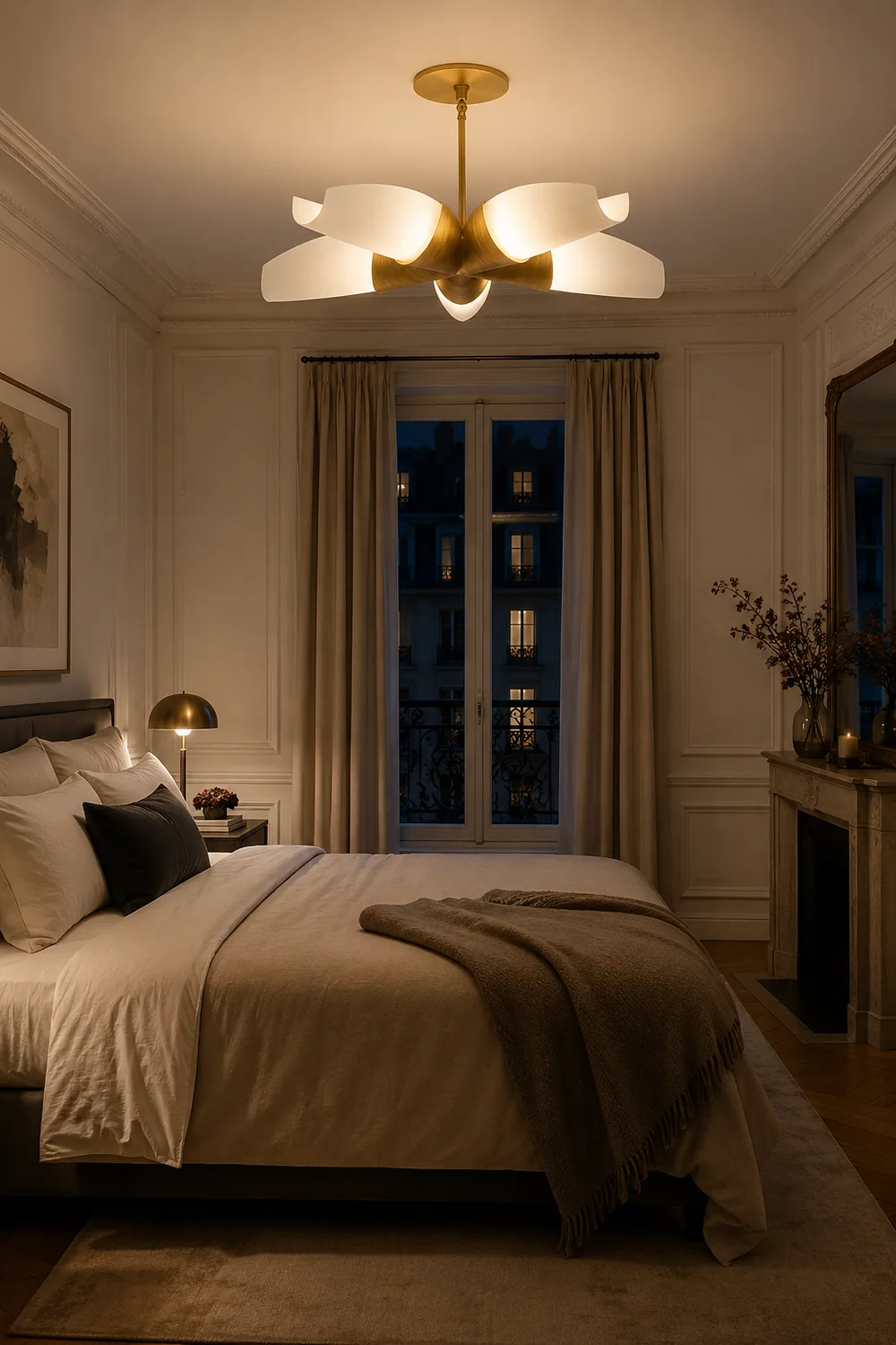 Utopia Five Arm Chandelier - Lumpaz