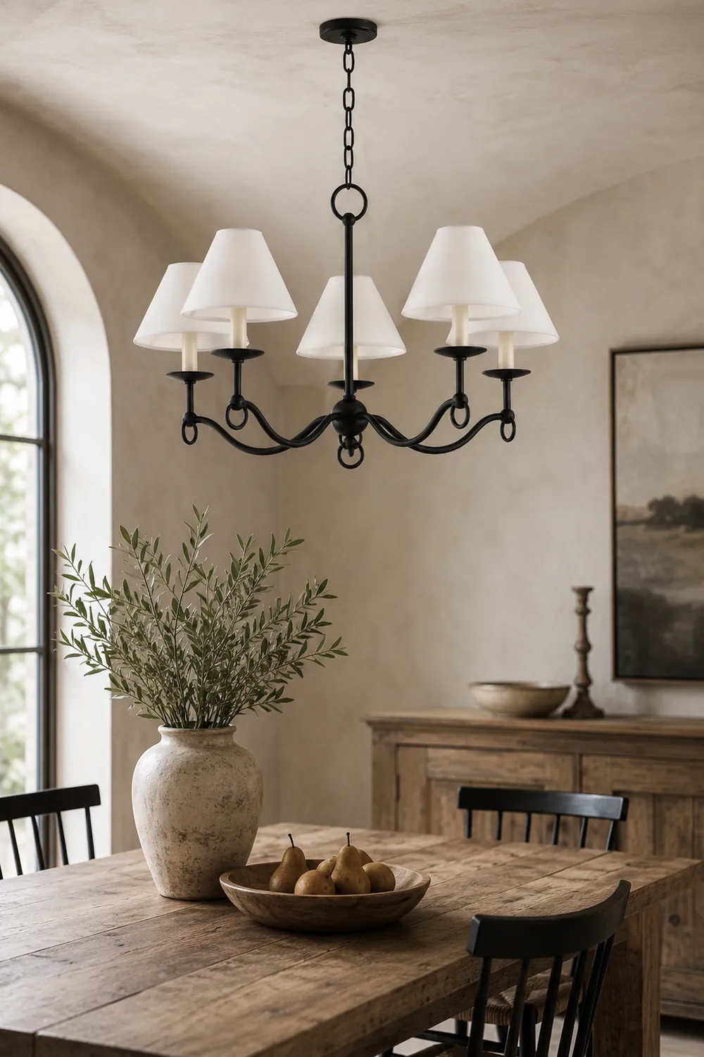 Troy Lighting Massi Five-Arm Chandelier - Lumpaz