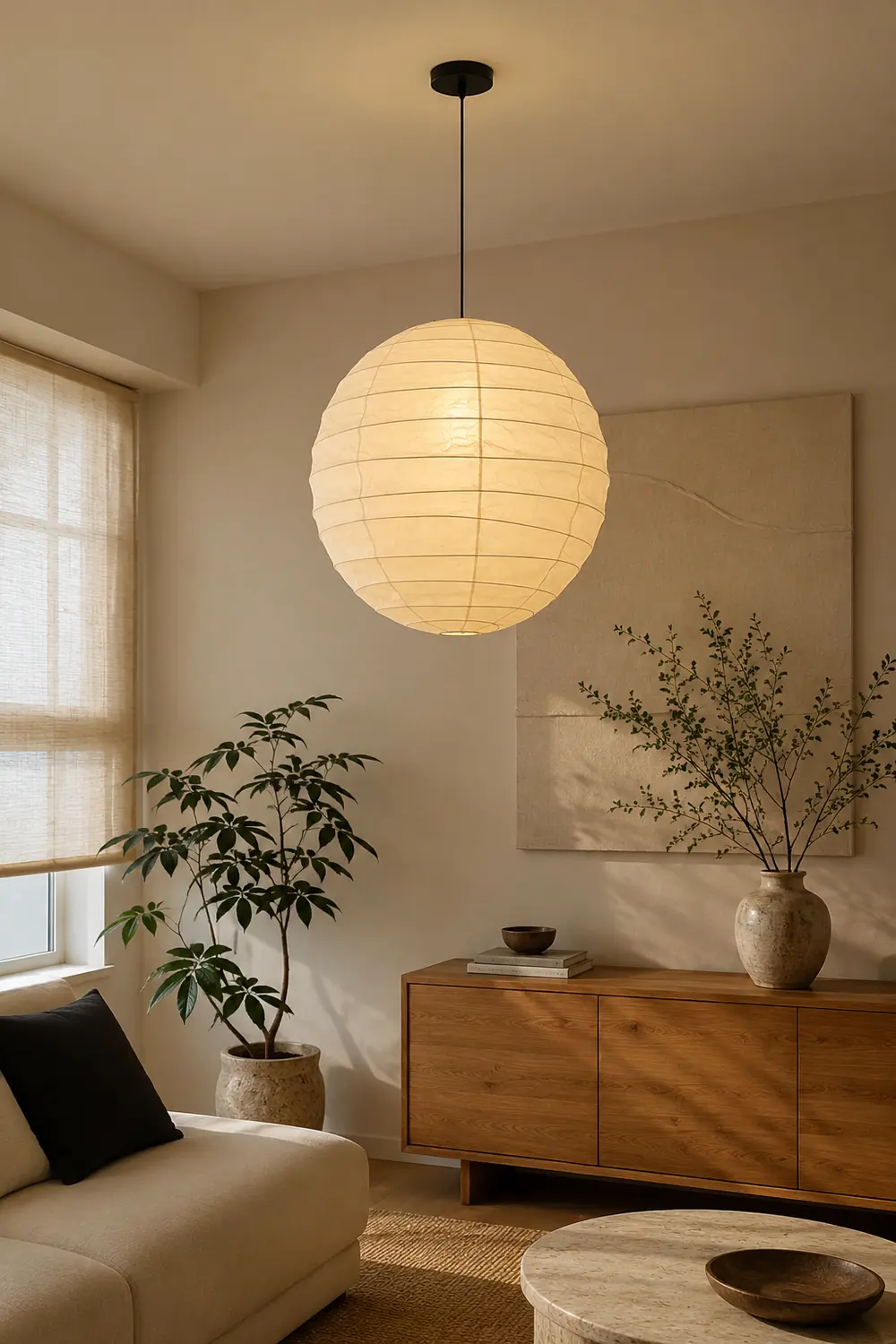 Akari 55D 75D Pendant Lamp - Lumpaz