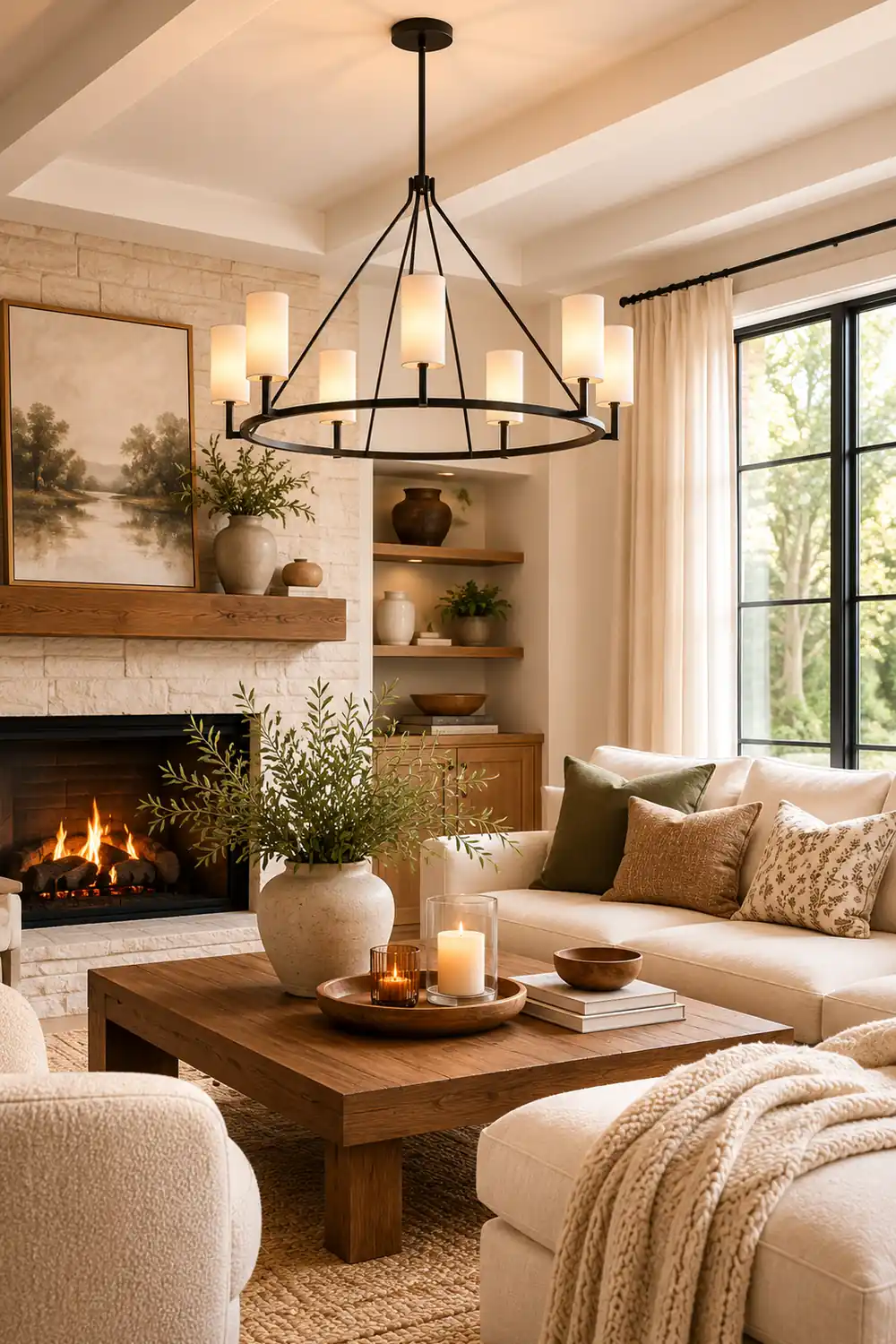 Frame  Ellison Round Chandelier - Lumpaz