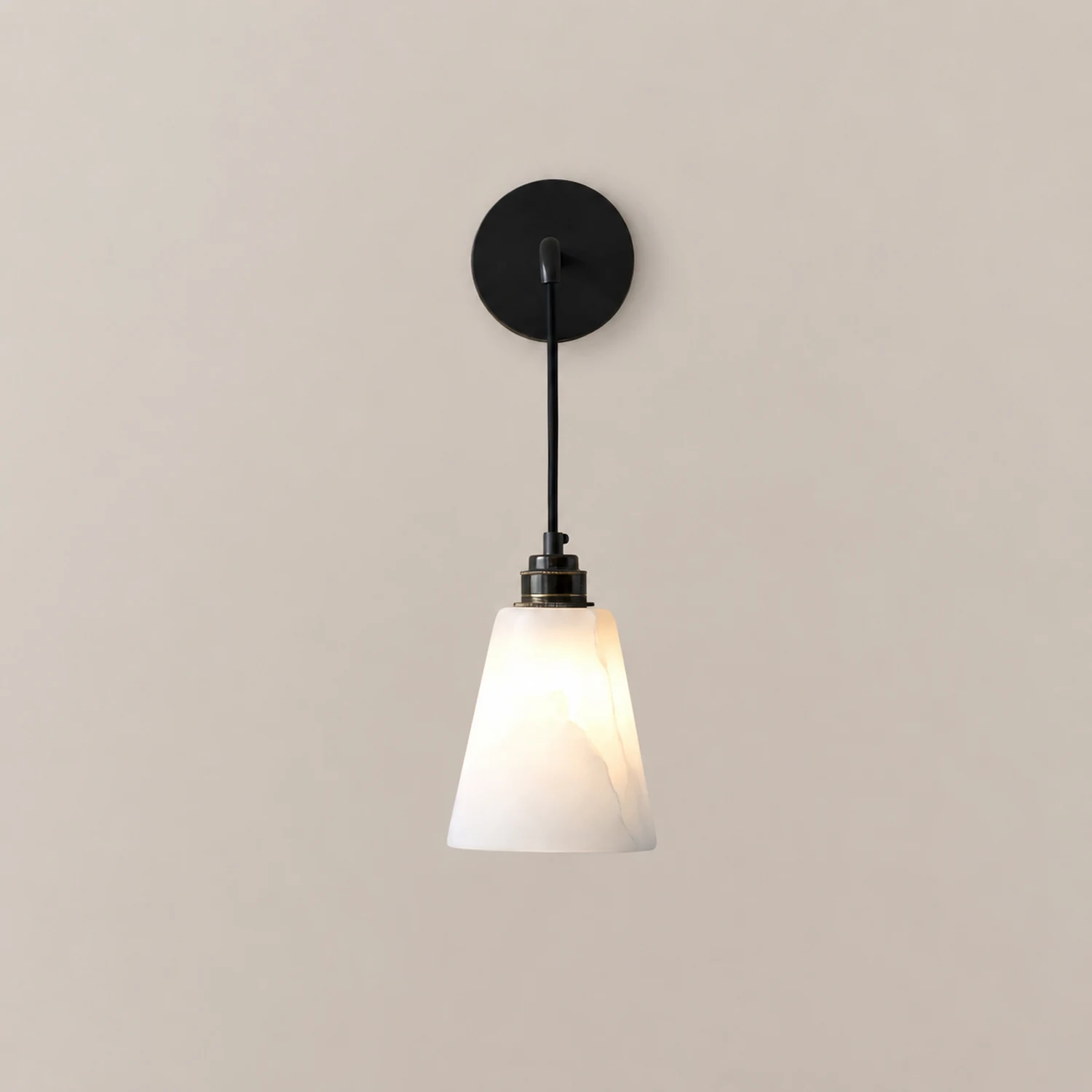 Droplet Alabaster Wall Lamp - Lumpaz