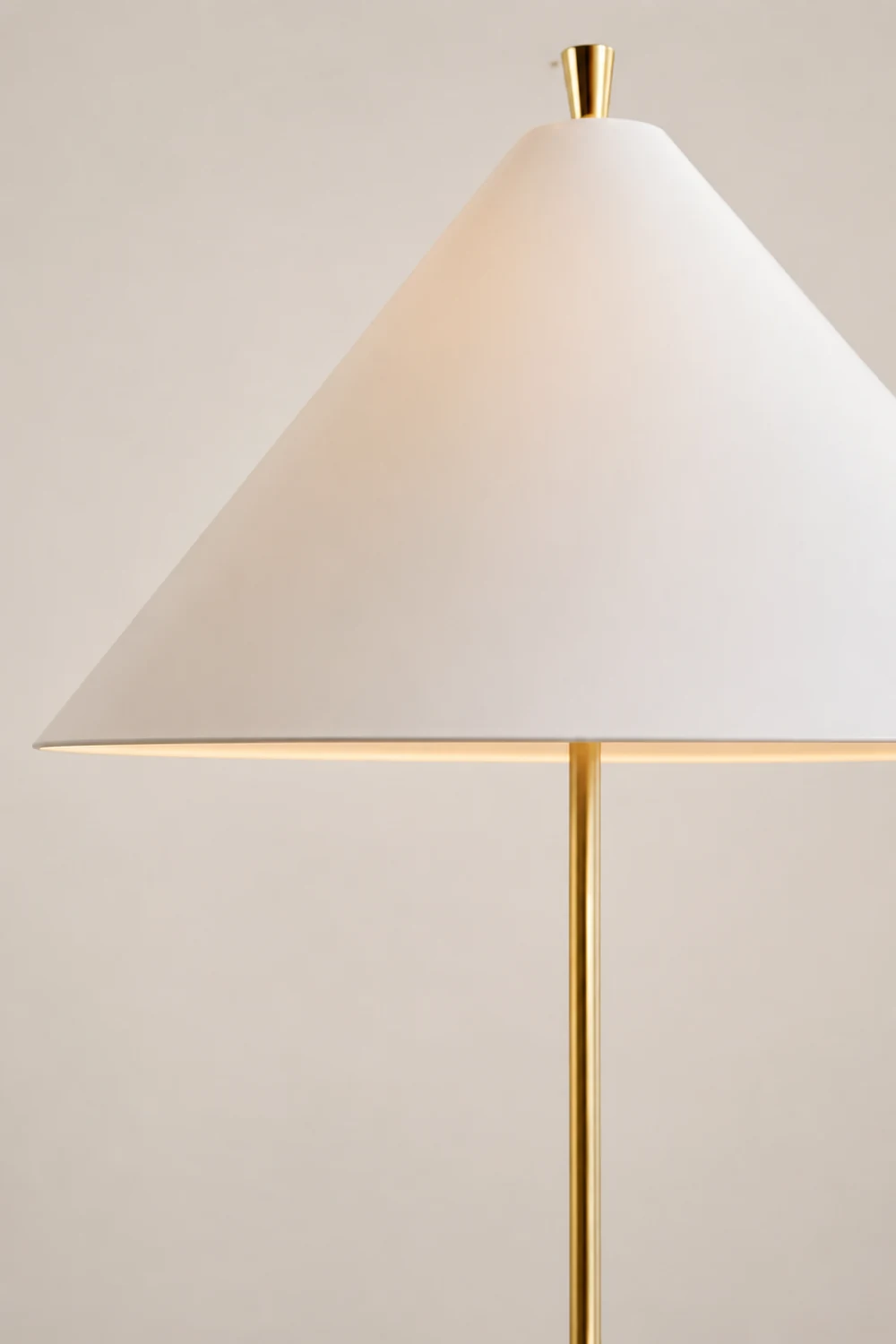 Ellis brass floor lamp - Lumpaz