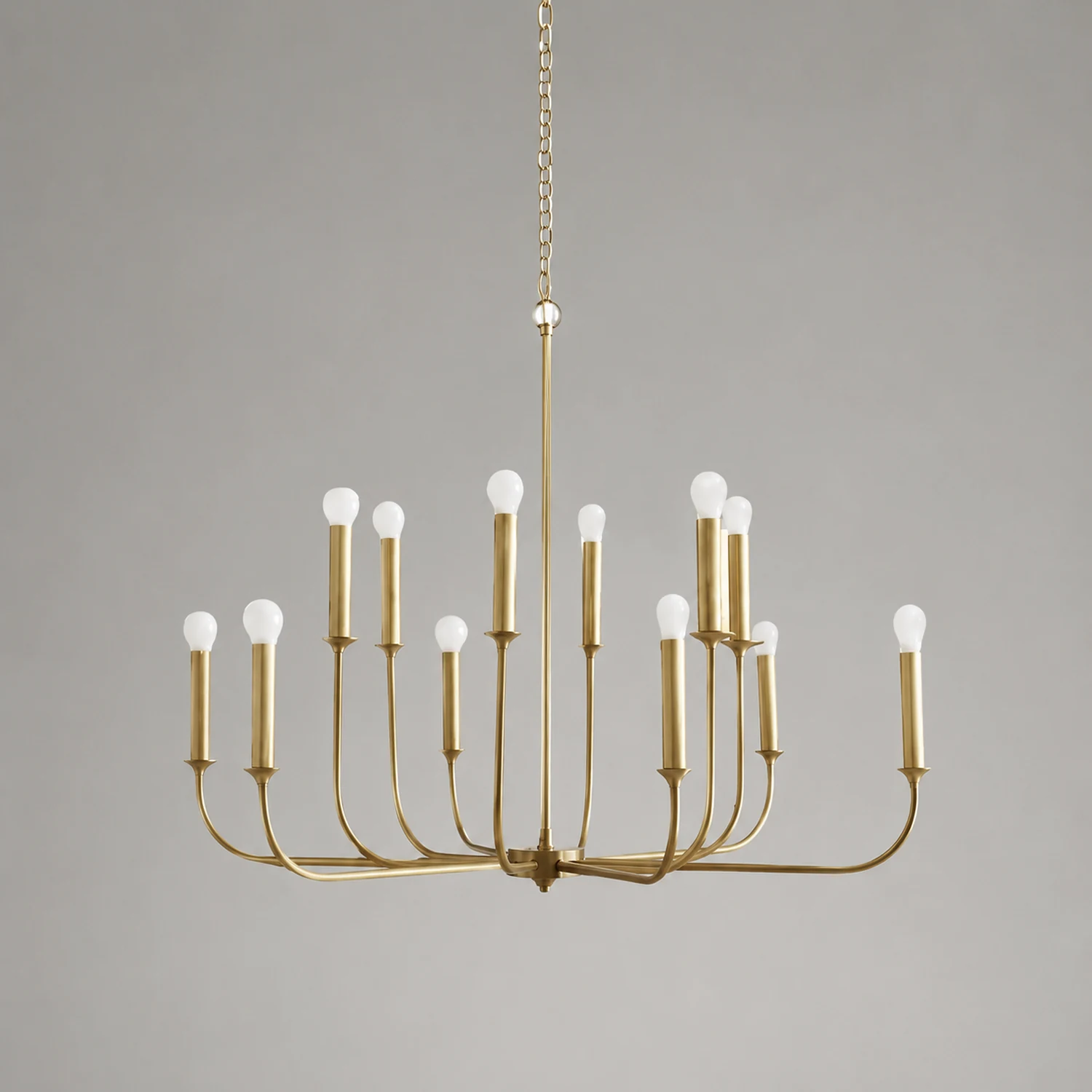 Breck Modern Gold Multi-Arm Chandelier - Lumpaz