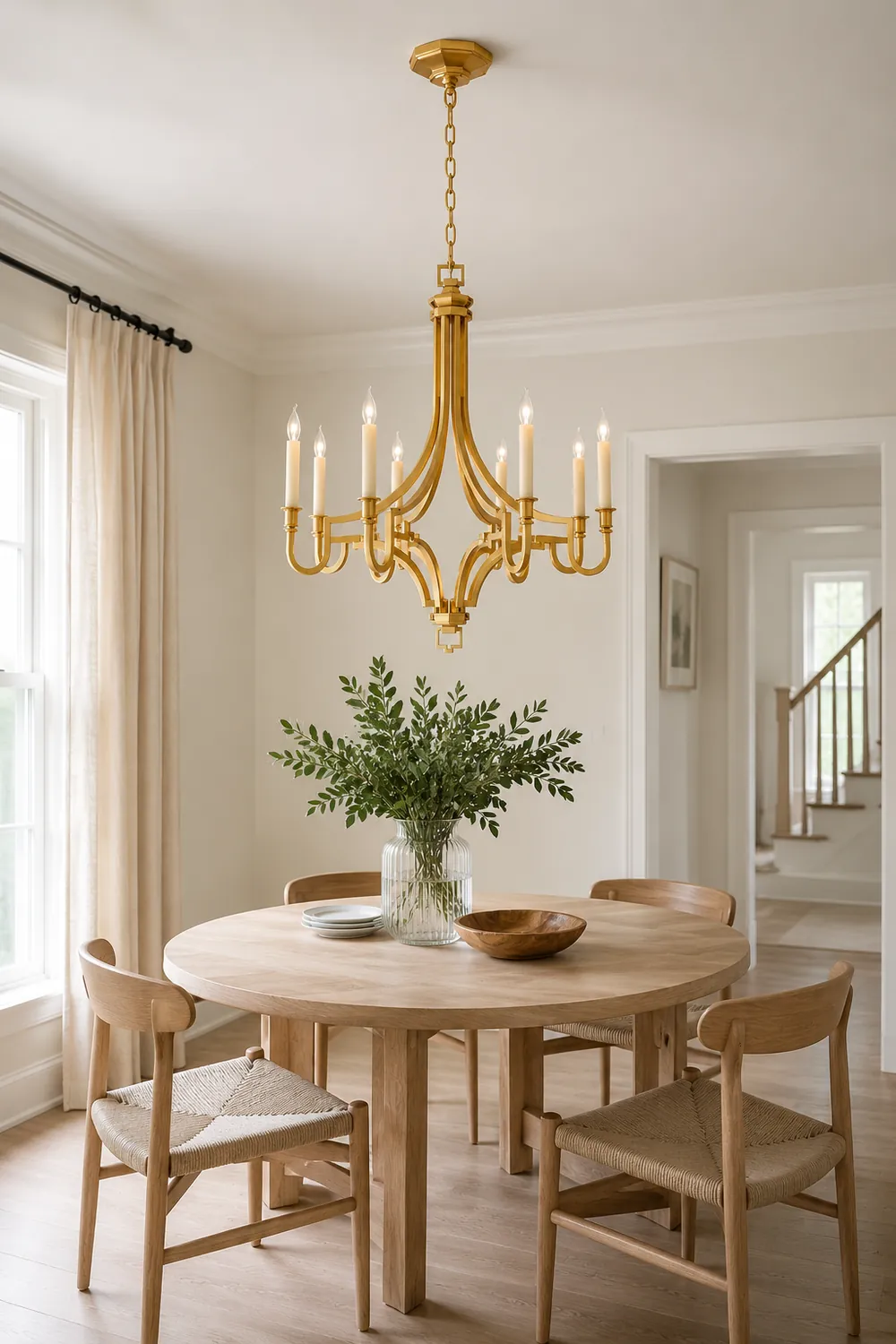 Luxury Gold Candle-Style Mykonos Chandelier - Lumpaz