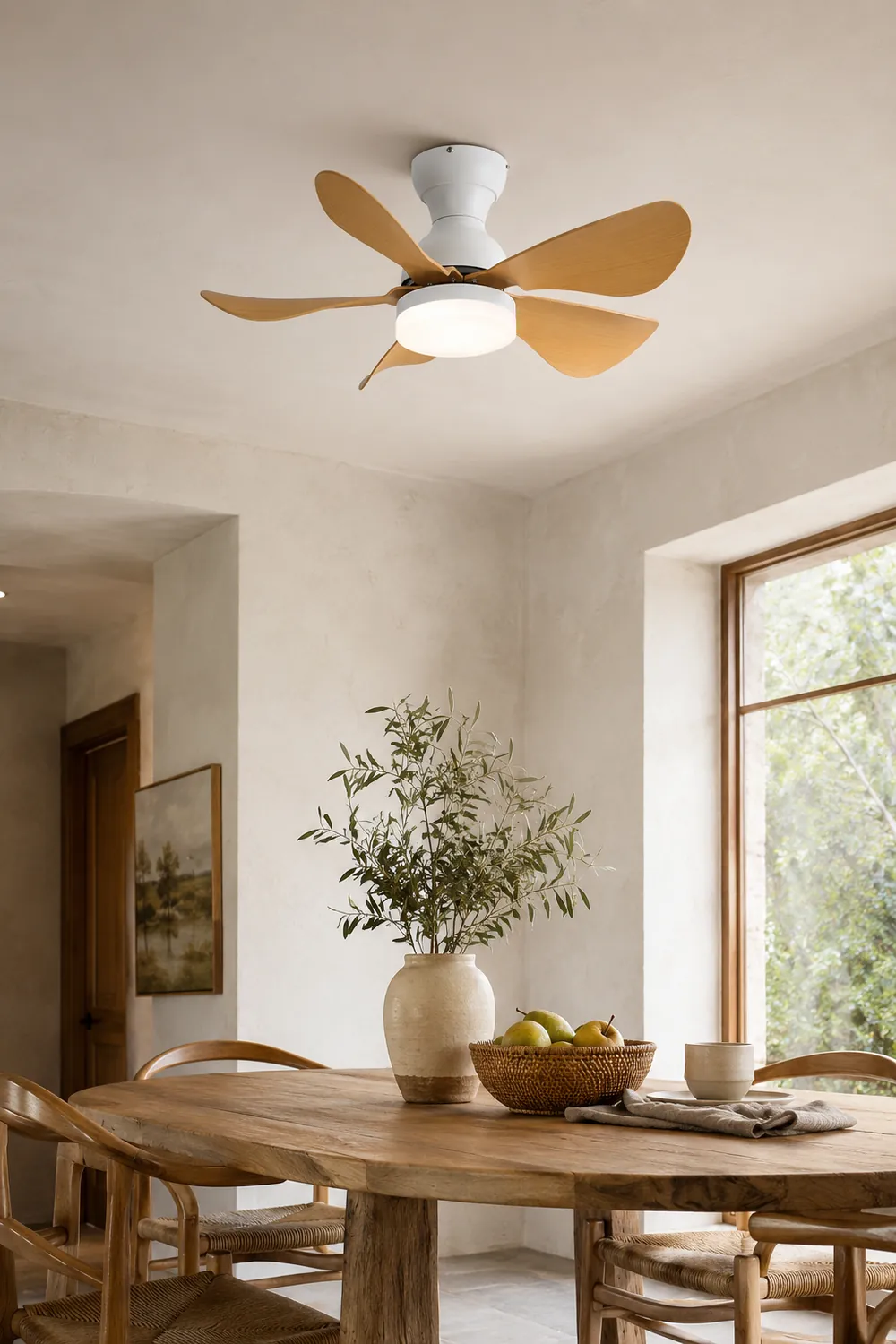 Embedded Five-Blade Fan Light - Lumpaz