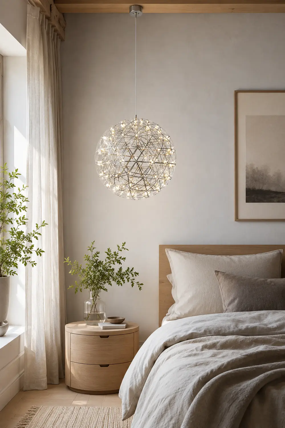 Raimond II Spherical Pendant Lamp - Lumpaz