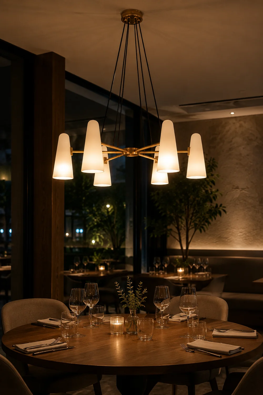 Montfaucon Round Chandelier - Lumpaz